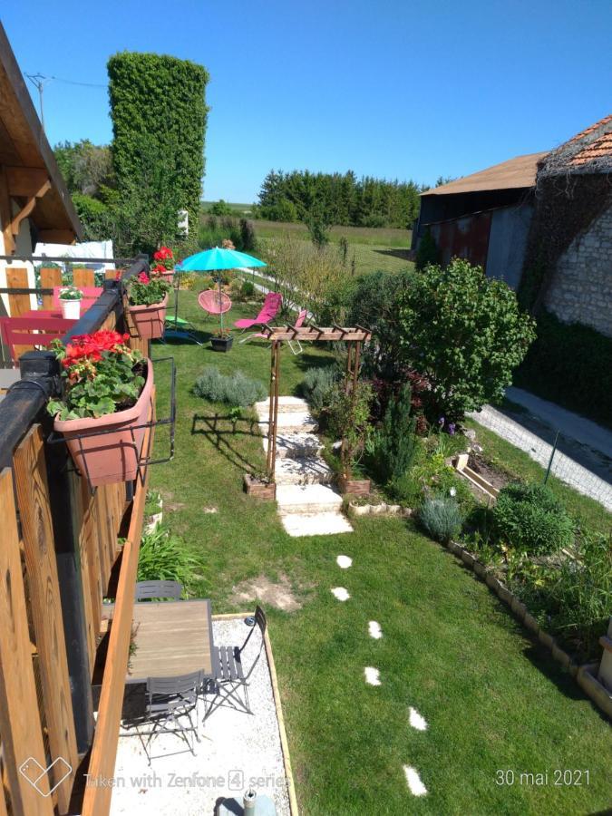 Gite Au Grenier Cosy Lor Exterior foto