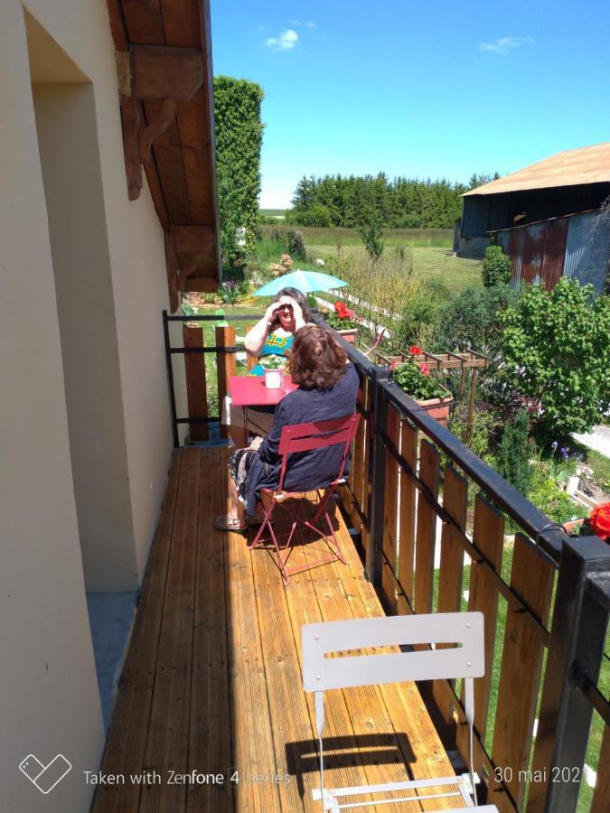 Gite Au Grenier Cosy Lor Exterior foto
